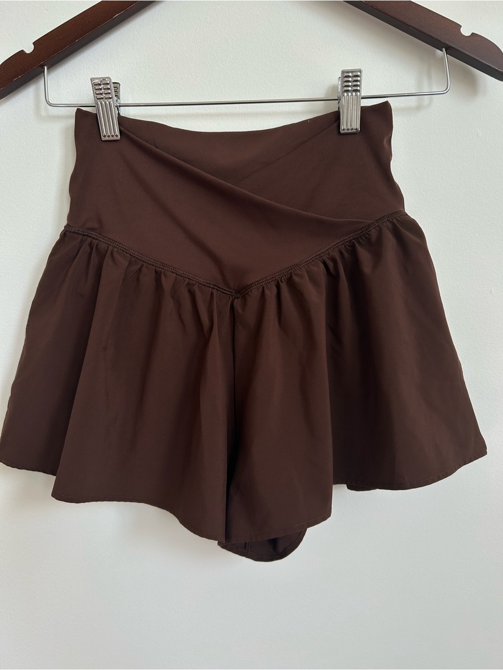 Aerie Offline Brown Active Shorts Small